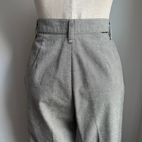 Lee Casuals Wrinkle Free Houndstooth Pants Women’s 6P Vintage 90s - Picture 9 of 12